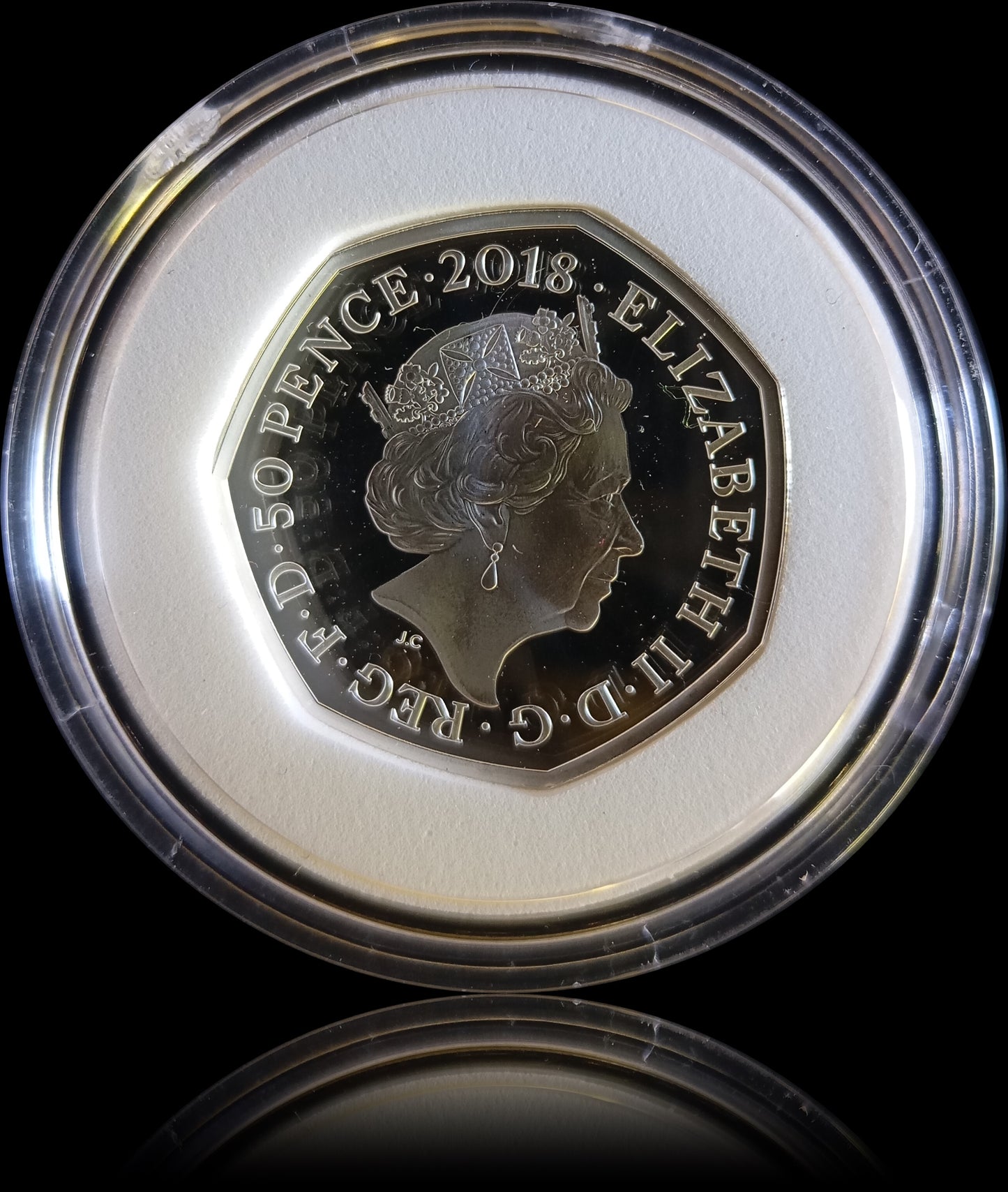 FLOPSY BUNNY OF BEATRIX POTTER, Silber Proof, 50 Pence, 2018