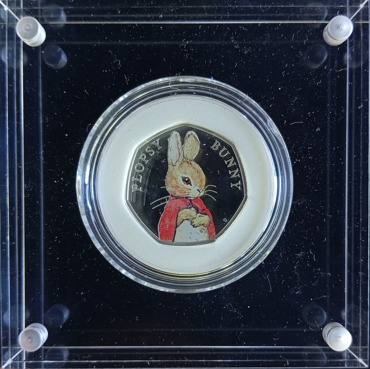 FLOPSY BUNNY OF BEATRIX POTTER, Silber Proof, 50 Pence, 2018