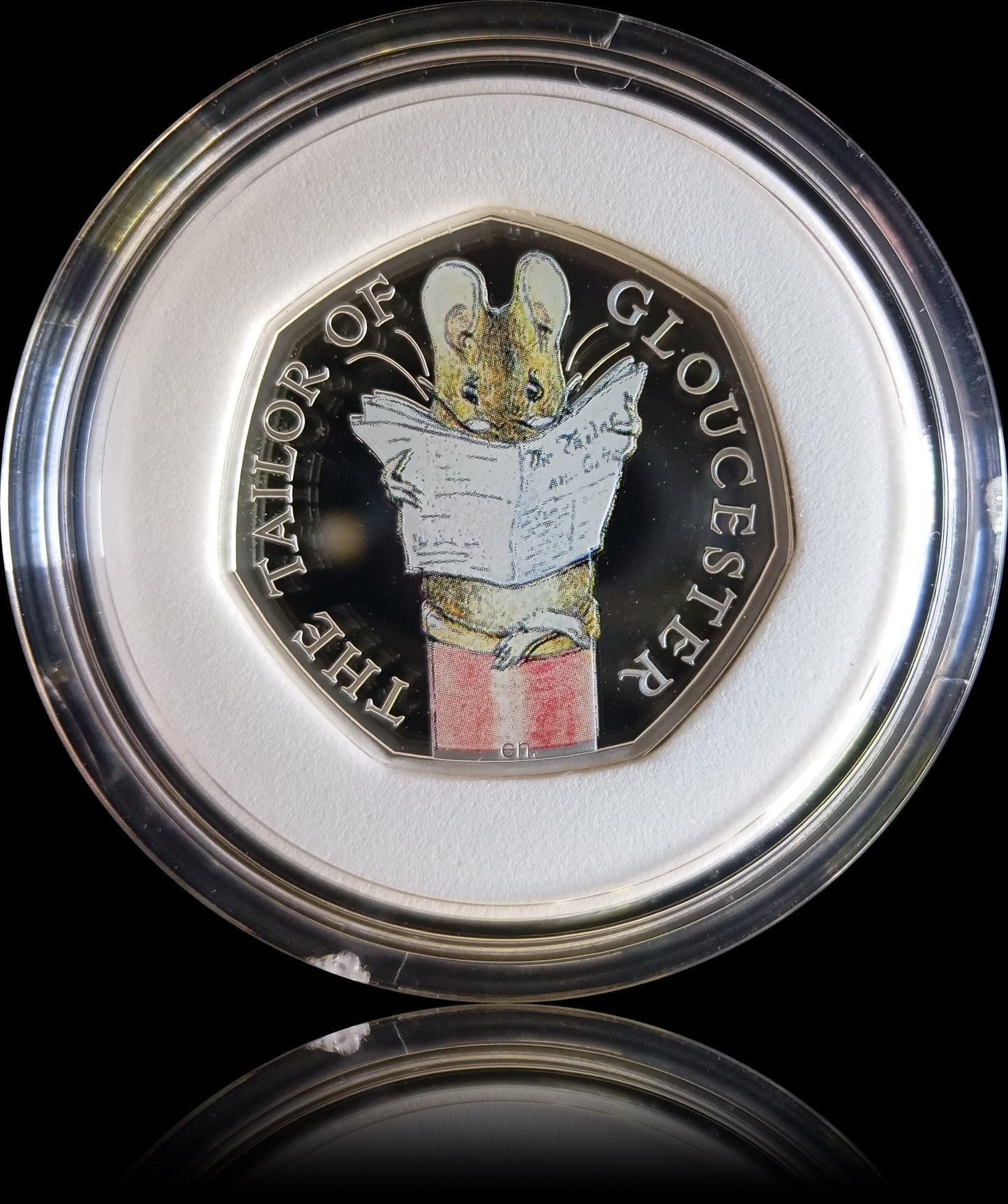 THE TAILOR OF GLOUCESTER OF BEATRIX POTTER, Silber Proof, 50 Pence, 2018