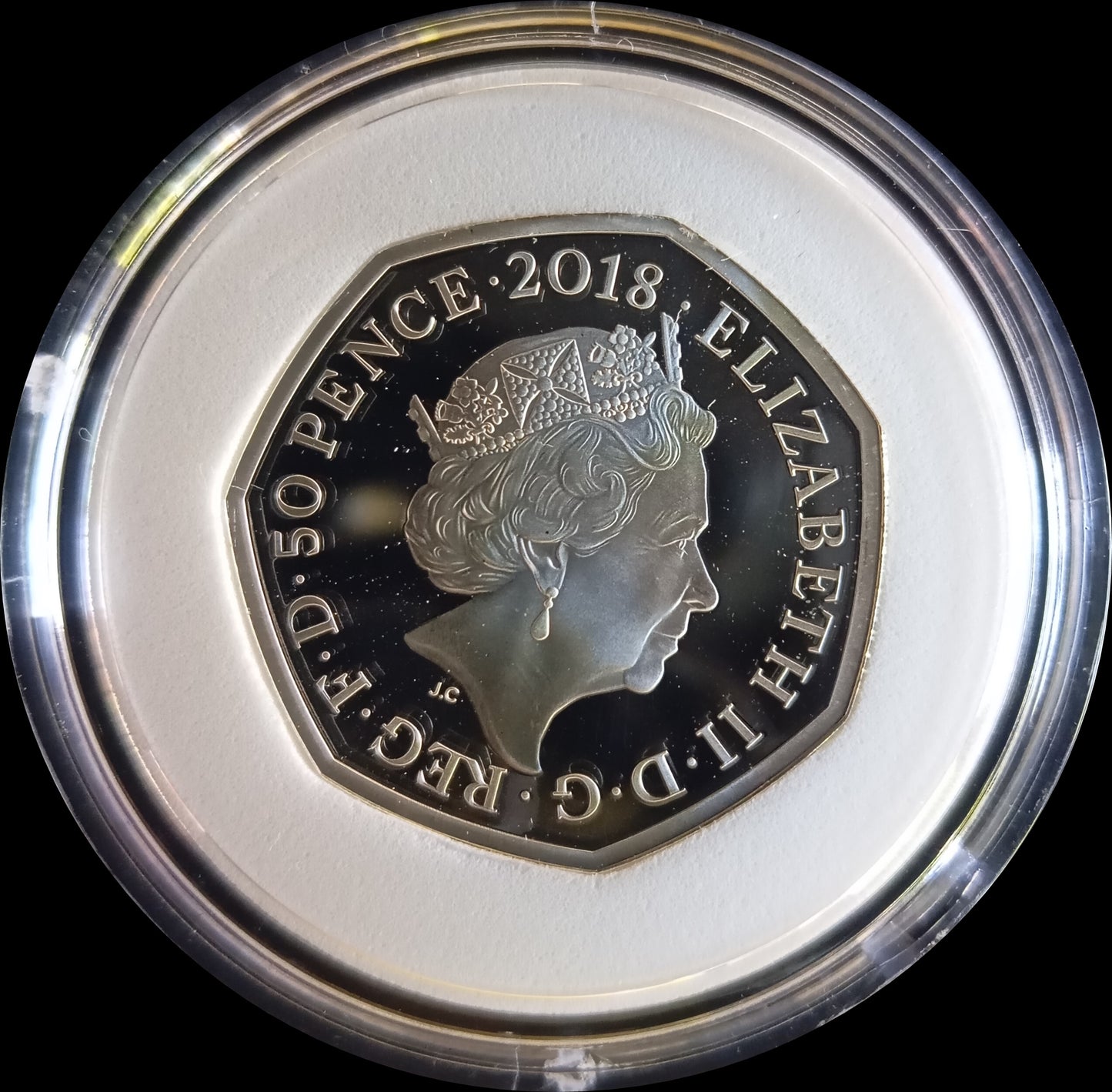 THE TAILOR OF GLOUCESTER OF BEATRIX POTTER, Silber Proof, 50 Pence, 2018