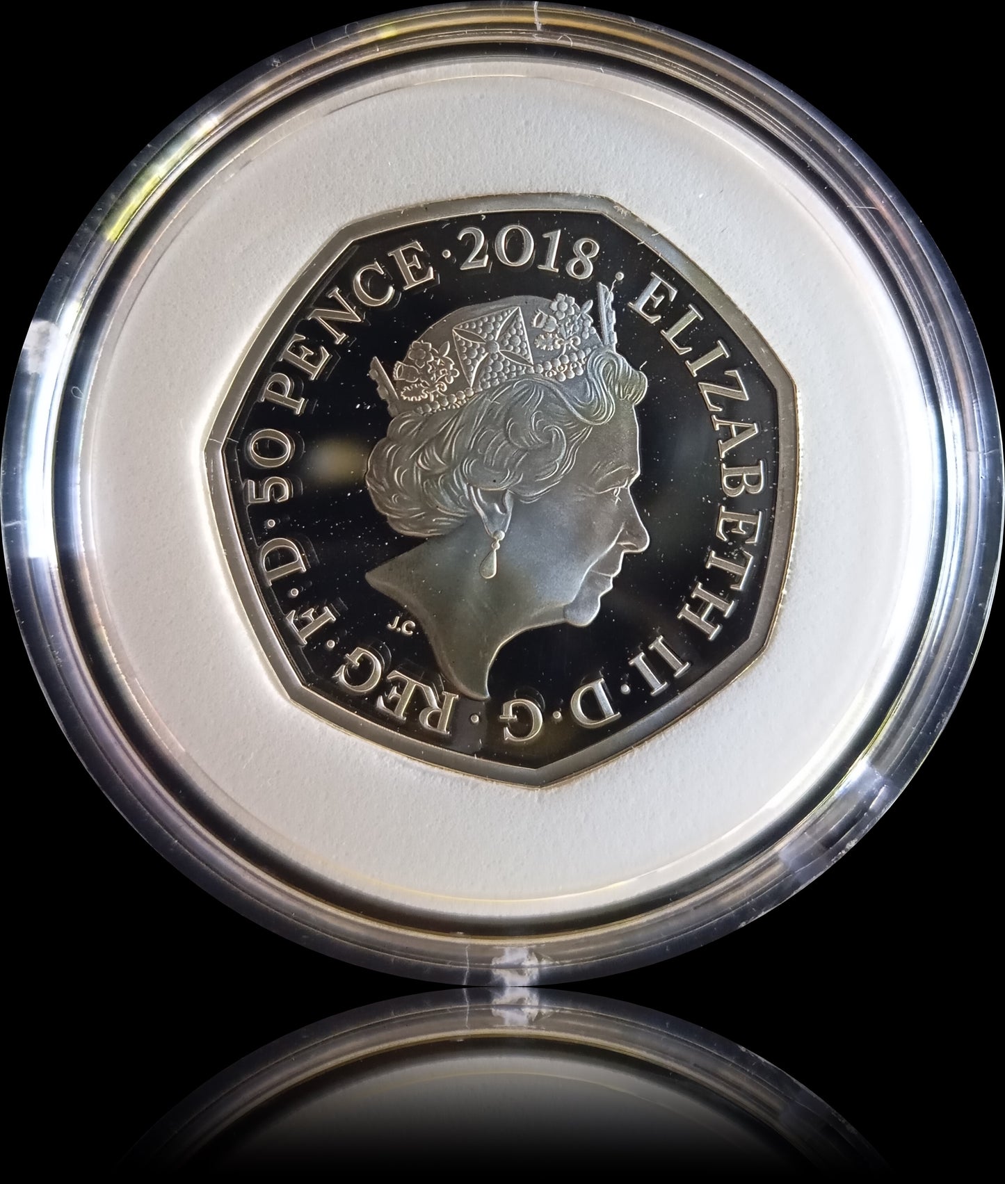 THE TAILOR OF GLOUCESTER OF BEATRIX POTTER, Silber Proof, 50 Pence, 2018