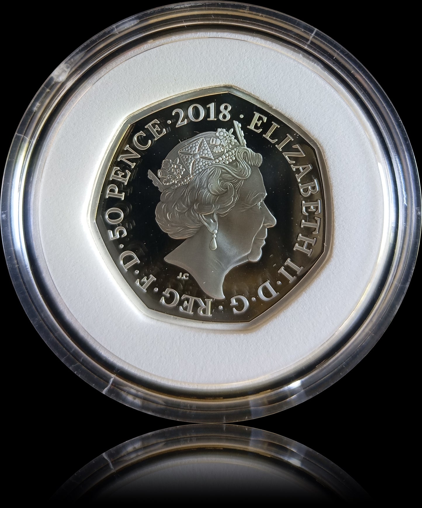 PETER RABBIT OF BEATRIX POTTER, Silber Proof, 50 Pence, 2018