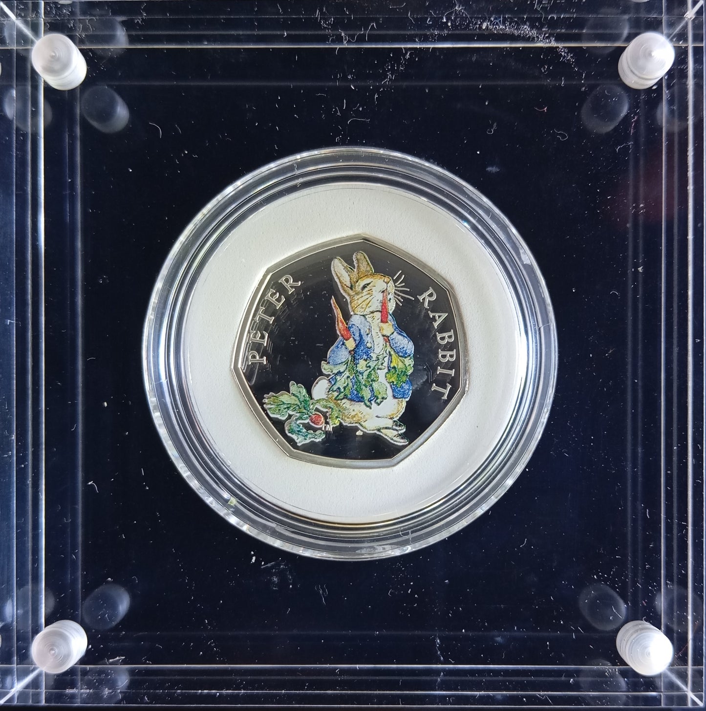 PETER RABBIT OF BEATRIX POTTER, Silber Proof, 50 Pence, 2018