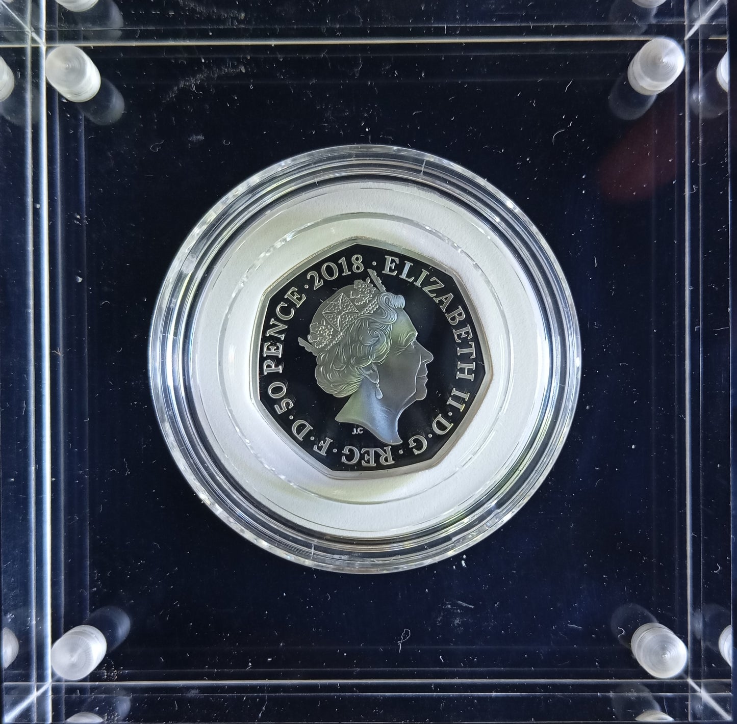 PETER RABBIT OF BEATRIX POTTER, Silber Proof, 50 Pence, 2018