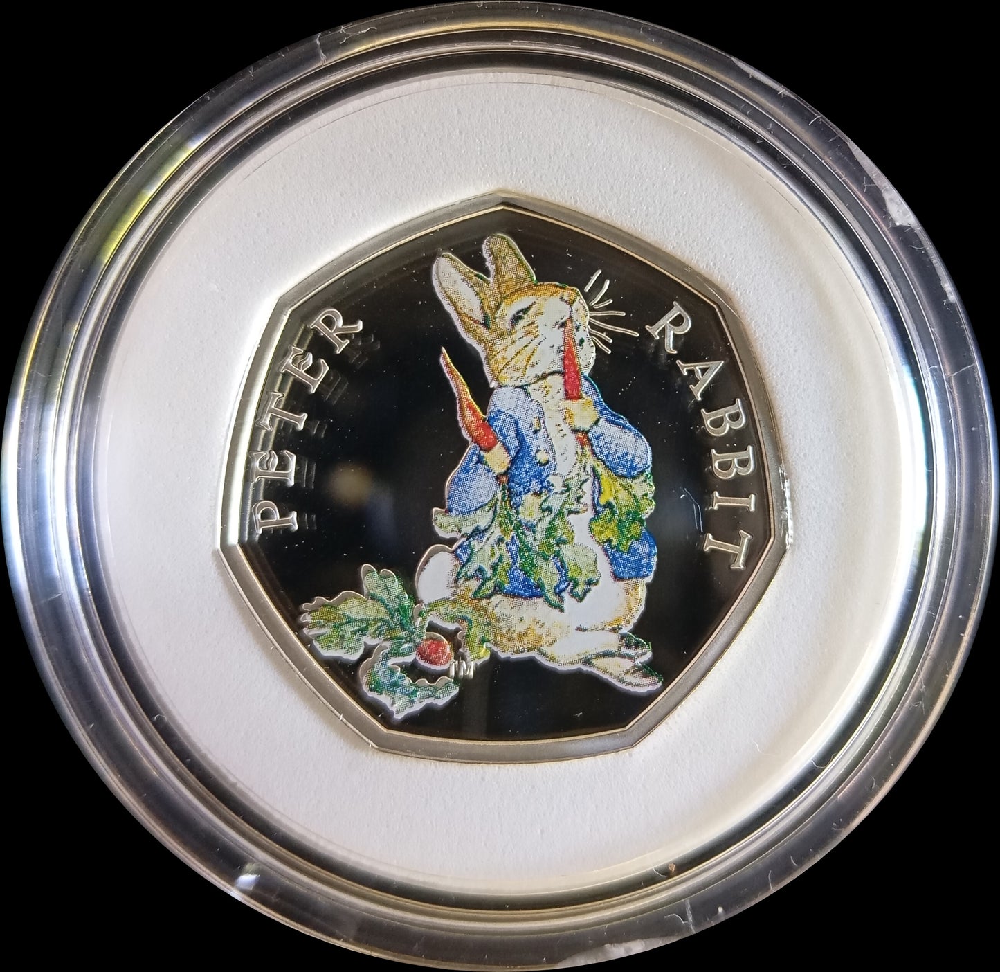 PETER RABBIT OF BEATRIX POTTER, Silber Proof, 50 Pence, 2018