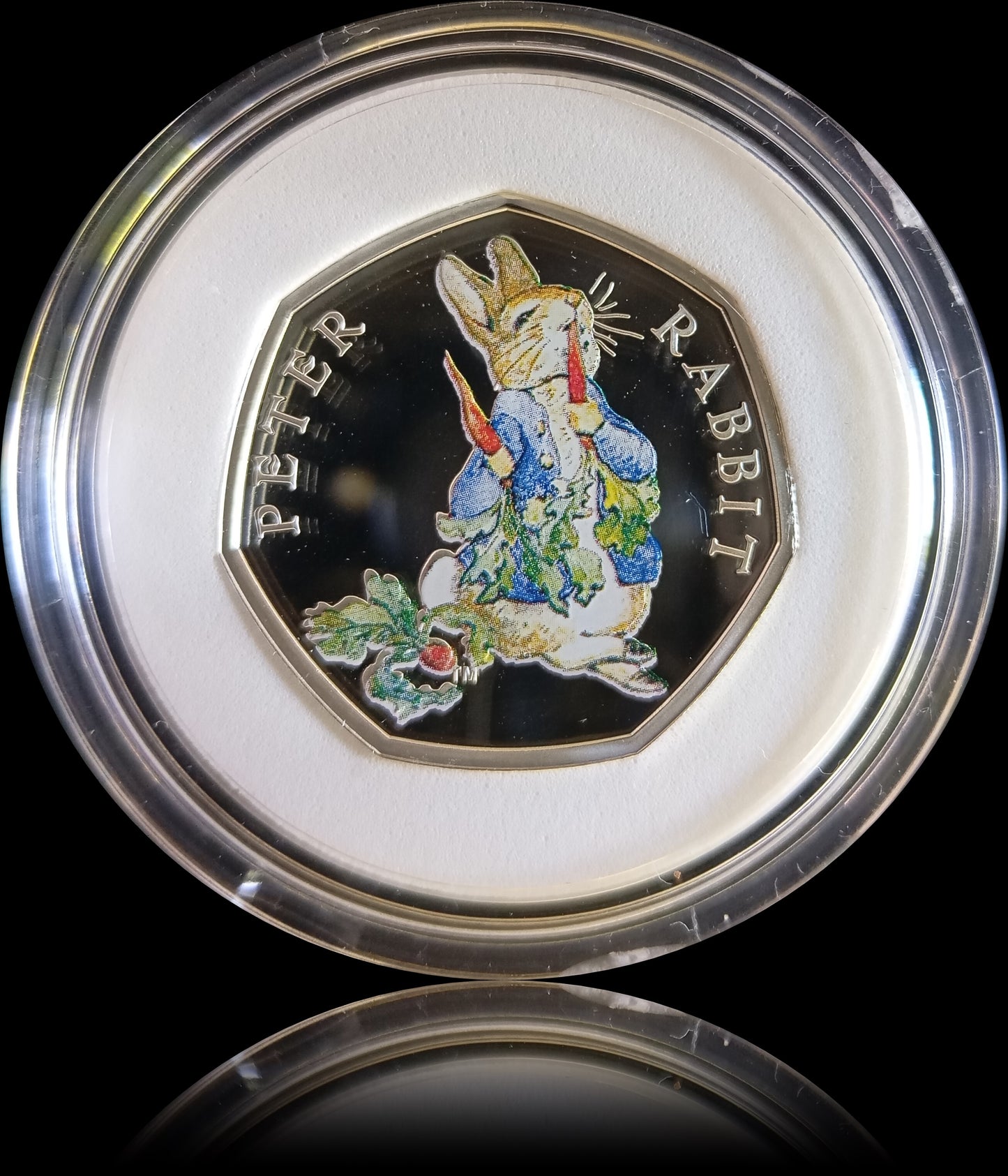 PETER RABBIT OF BEATRIX POTTER, Silber Proof, 50 Pence, 2018