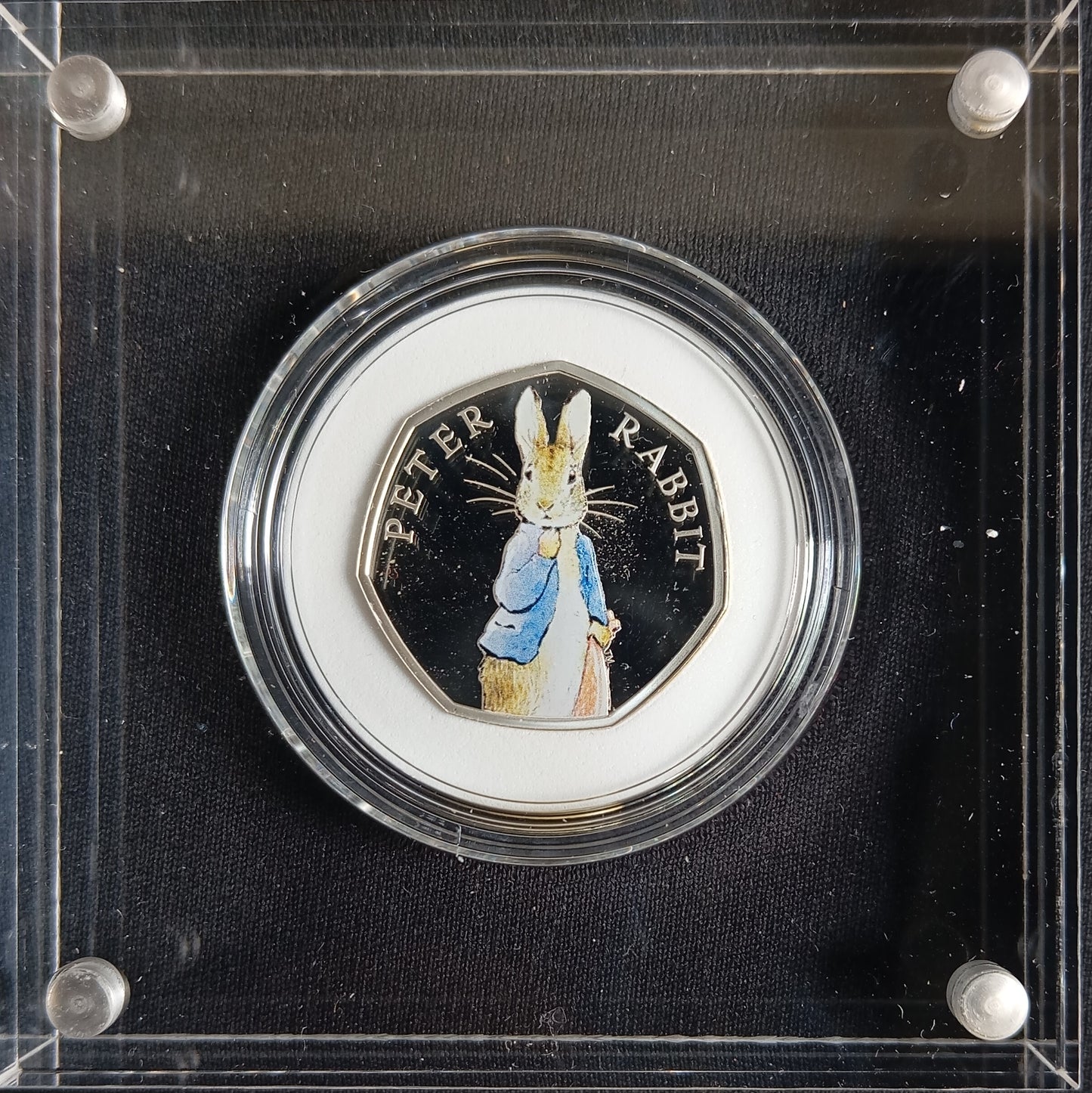 PETER RABBIT of BEATRIX POTTER, Silber Proof, 50 Pence, 2019