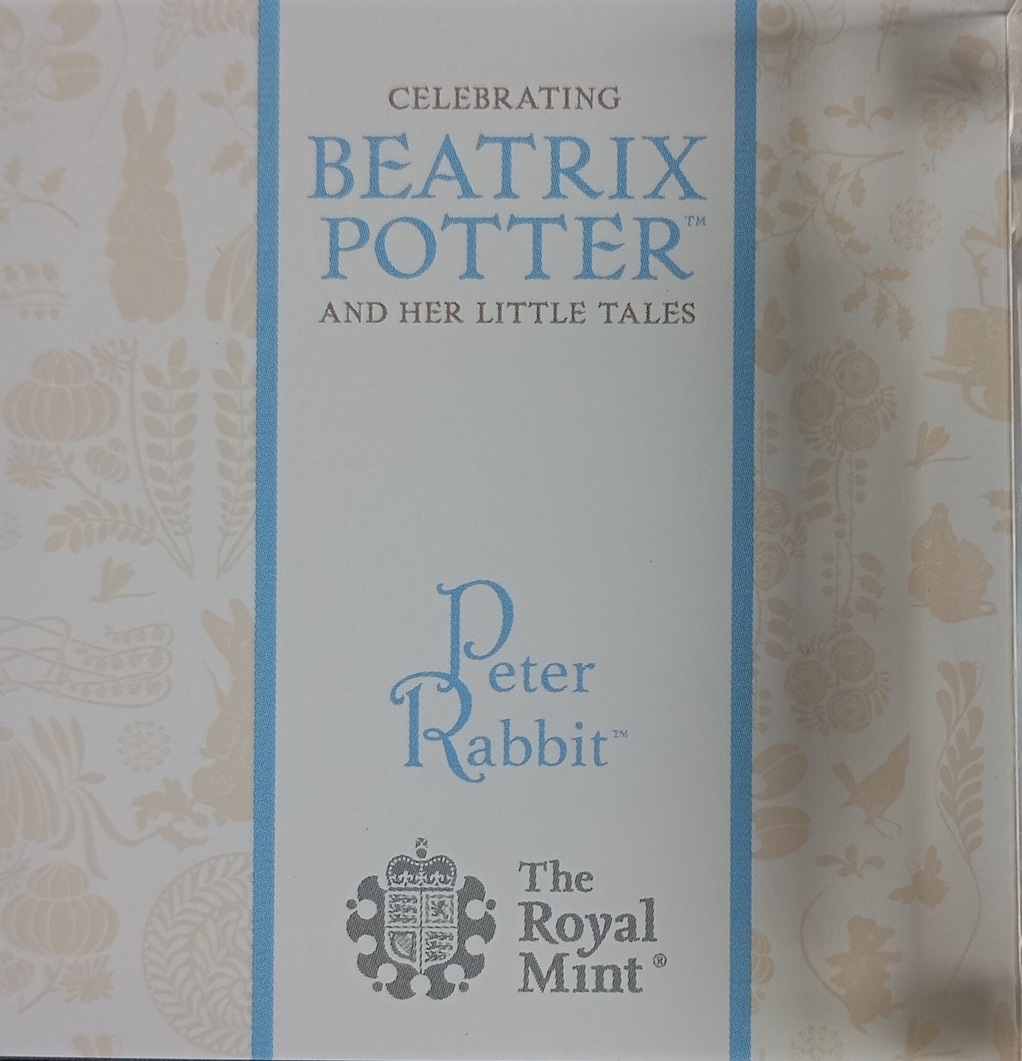 PETER RABBIT of BEATRIX POTTER, Silber Proof, 50 Pence, 2019