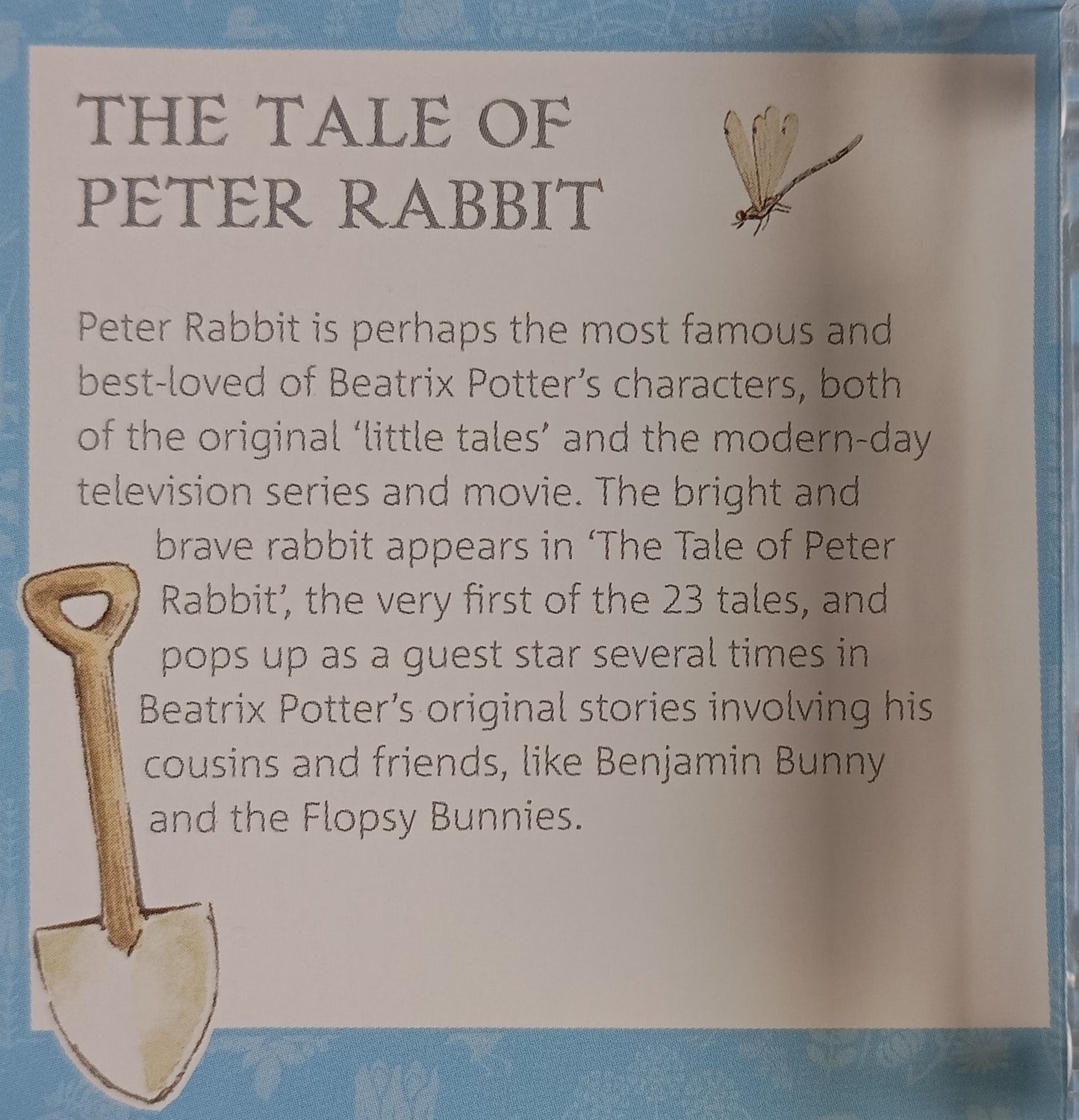 PETER RABBIT of BEATRIX POTTER, Silber Proof, 50 Pence, 2019