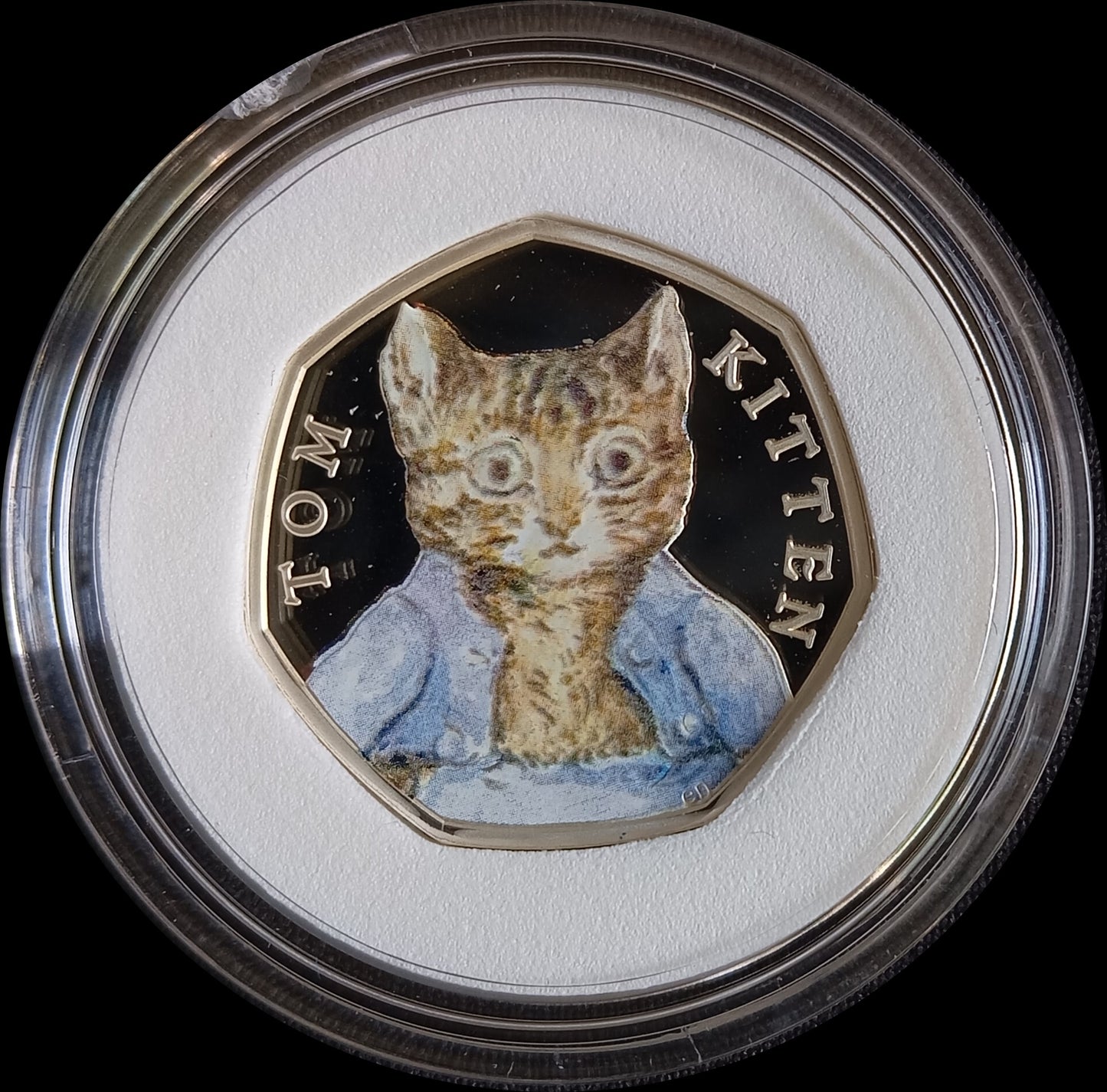 TOM KITTEN OF BEATRIX POTTER, Silber Proof, 50 Pence, 2017