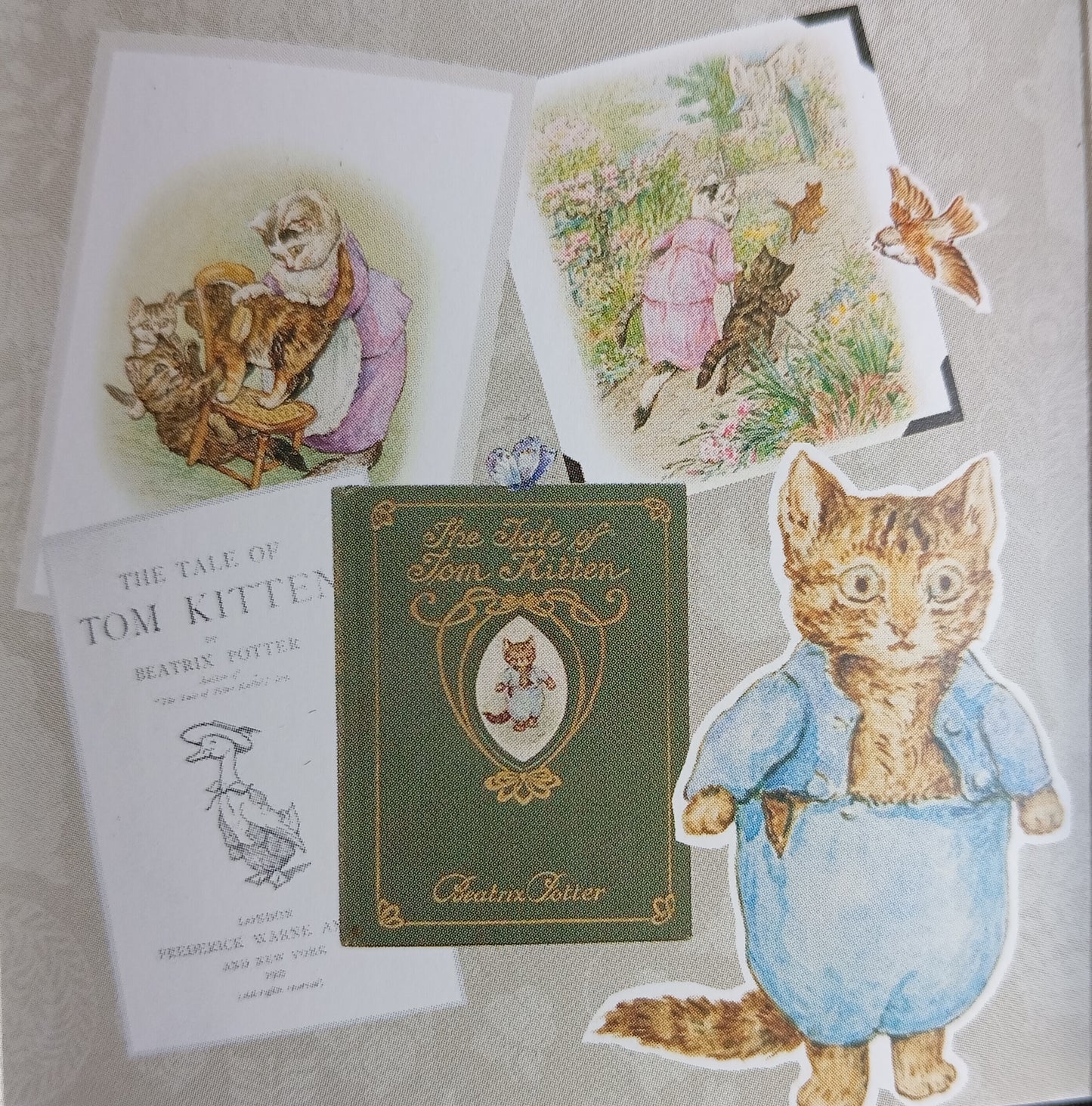 TOM KITTEN OF BEATRIX POTTER, Silber Proof, 50 Pence, 2017