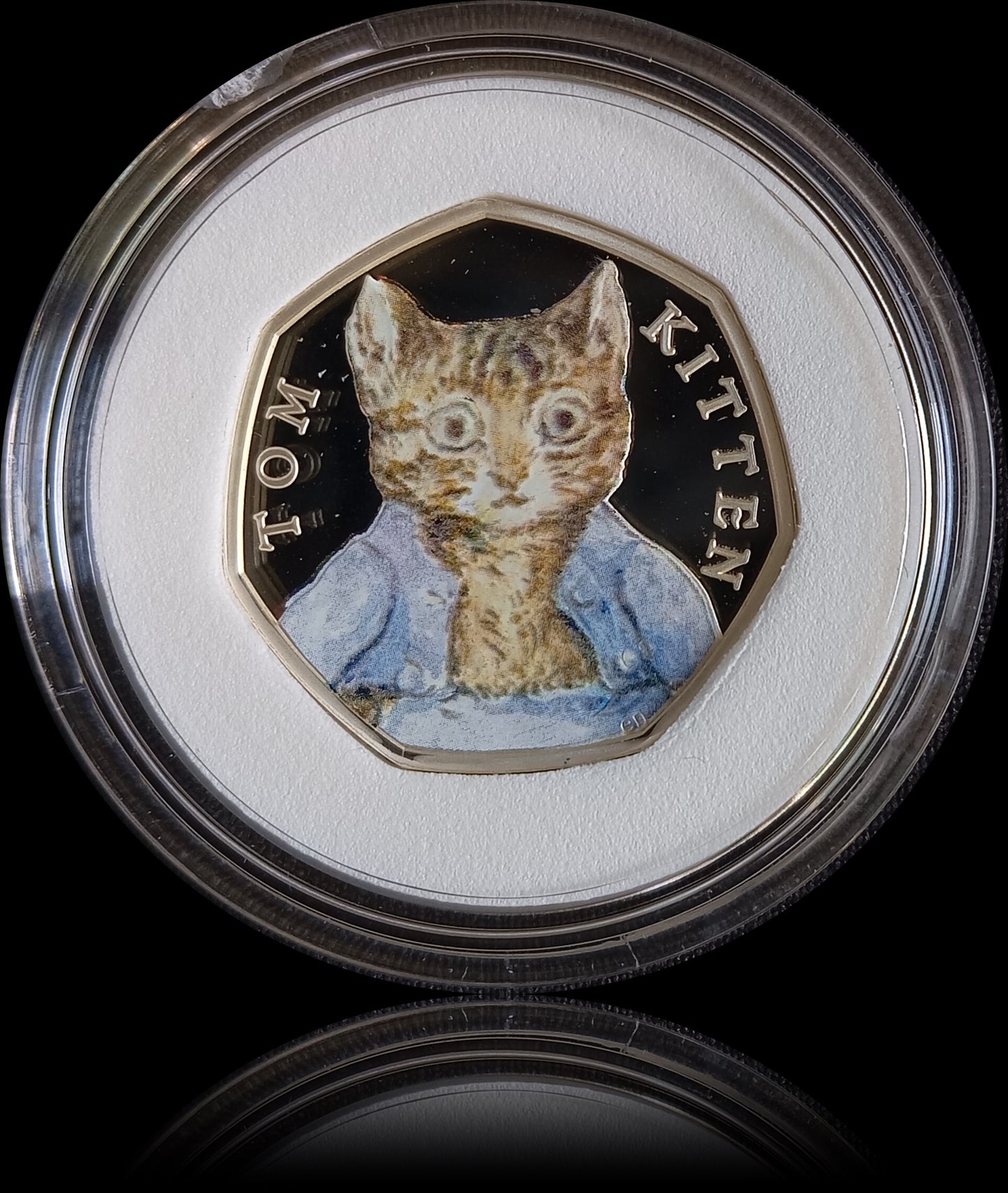 TOM KITTEN OF BEATRIX POTTER, Silber Proof, 50 Pence, 2017