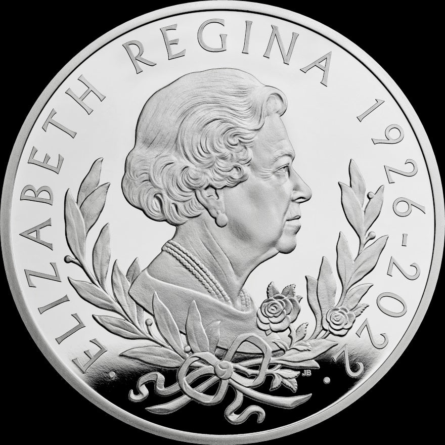 ELIZABETH II MEMORIAL, Serie Elizabeth II Memorial Coin Collection, 1 oz Silver Proof, 5 £, 2022