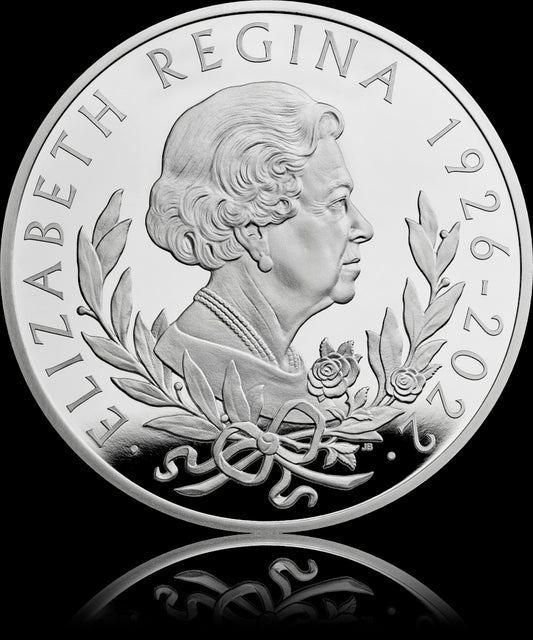 ELIZABETH II MEMORIAL, Serie Elizabeth II Memorial Coin Collection, 1 oz Silver Proof, 5 £, 2022