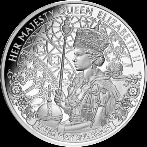 QUEEN ELIZABETH II - LONG MAY SHE REIGN, 1 oz Silver Proof 1$, Niue, 2020