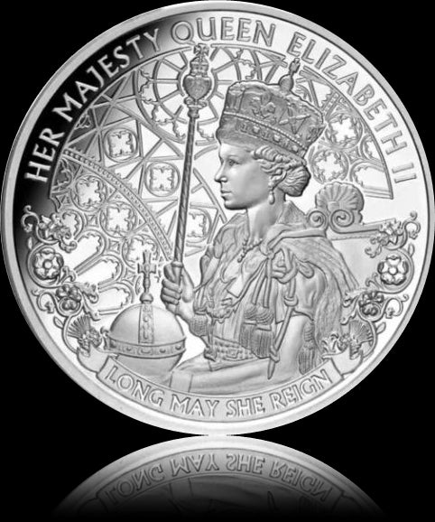 QUEEN ELIZABETH II - LONG MAY SHE REIGN, 1 oz Silver Proof 1$, Niue, 2020