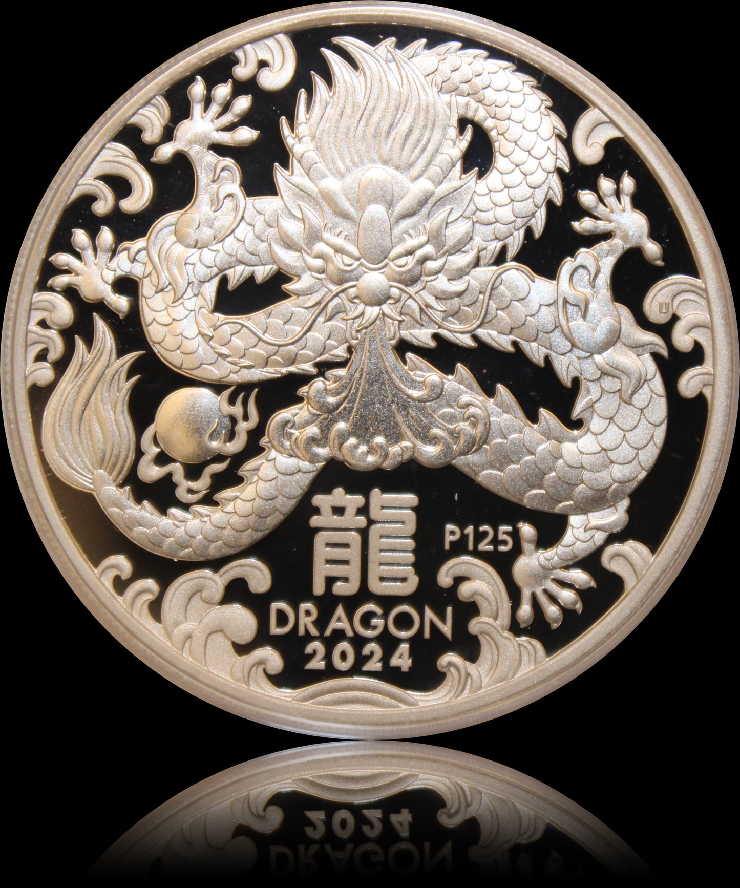 YEAR OF THE Dragon, Serie Lunar III, 1 AUD, 1 oz Silber Proof, 2024