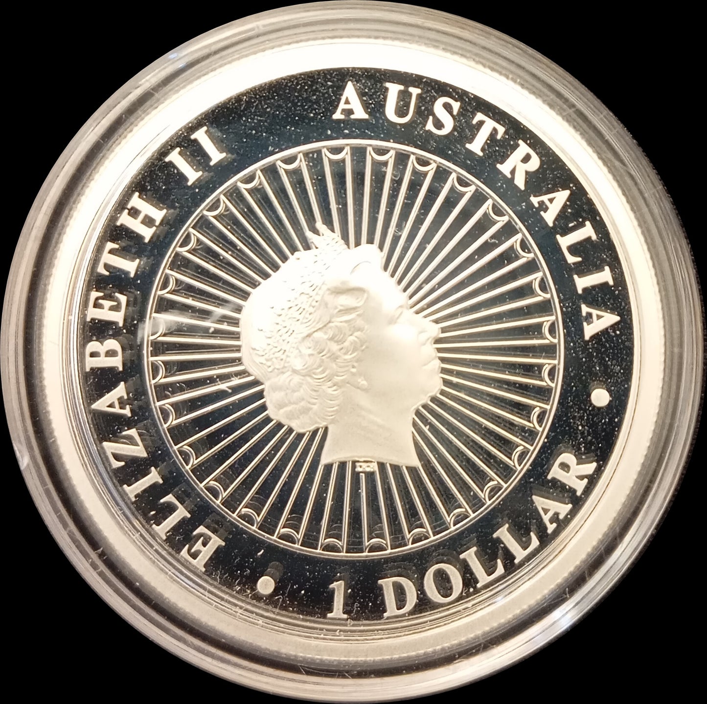 ROOSTER - HAHN, Serie Australian Silber Opal 1 oz Proof 1$, 2017