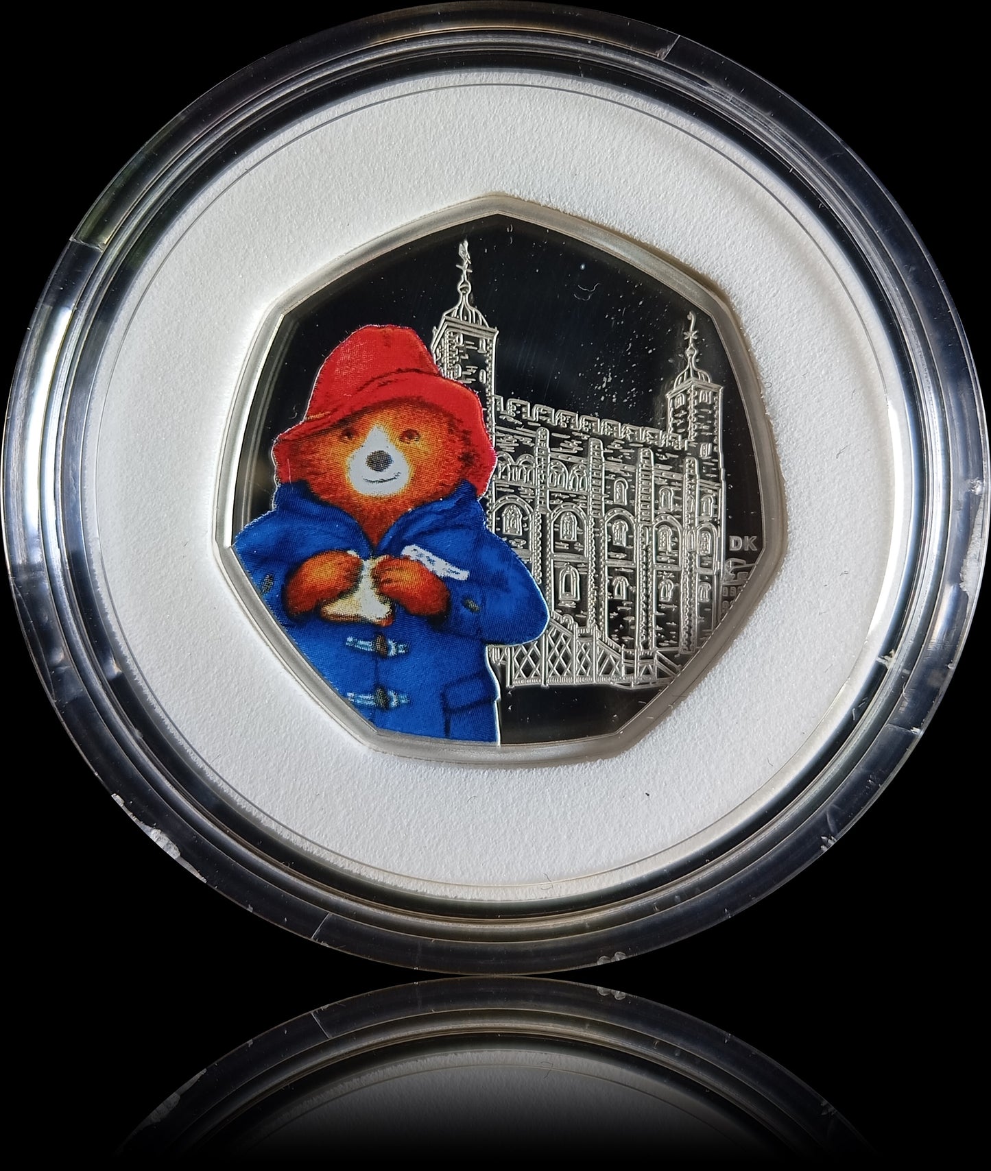 PADDINGTON BEAR AT THE TOWER, Silber Proof, 50 Pence, 2019