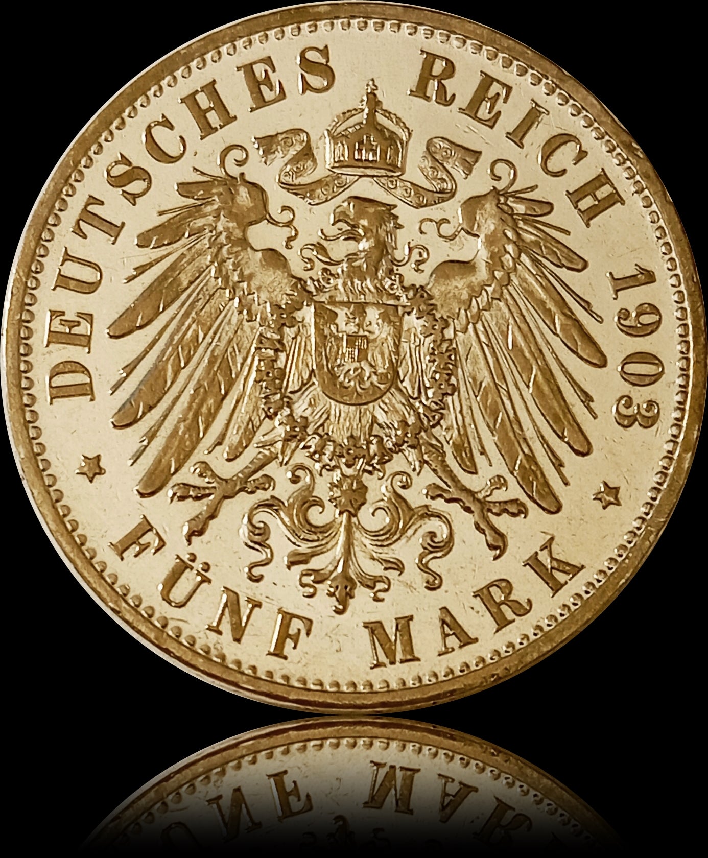 5 Mark Sachsen 1903 E Silber, König Georg, Deutsches Kaiserreich, Jaeger-Nr. 130