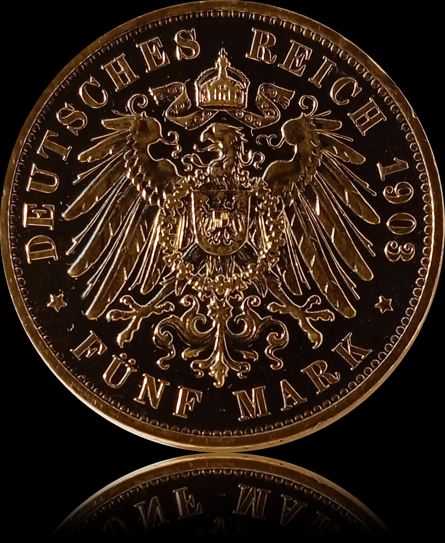 5 Mark Sachsen 1903 E Silber, König Georg, Deutsches Kaiserreich, Jaeger-Nr. 130