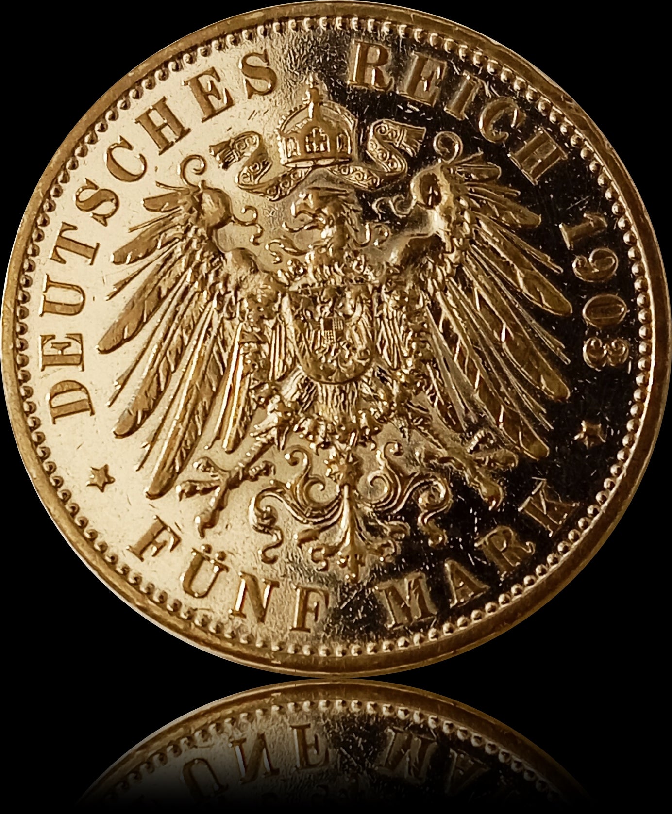 5 Mark Sachsen 1903 E Silber, König Georg, Deutsches Kaiserreich, Jaeger-Nr. 130