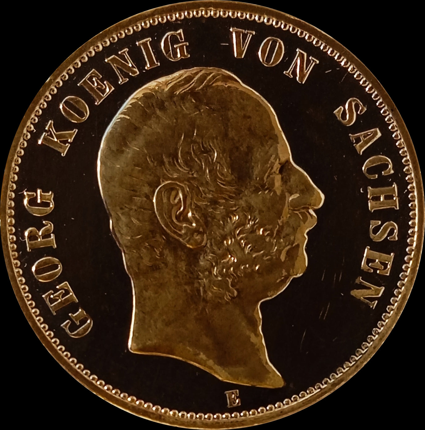 5 Mark Sachsen 1903 E Silber, König Georg, Deutsches Kaiserreich, Jaeger-Nr. 130