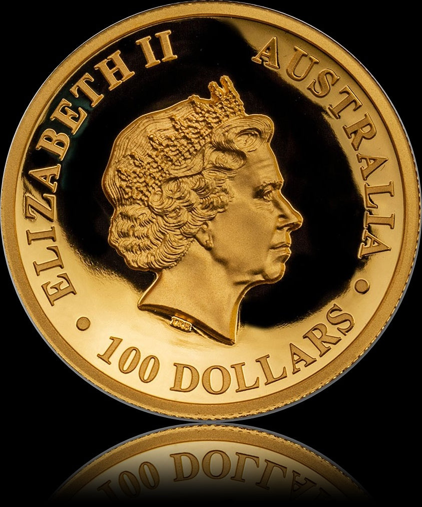 Wedge Tailed Eagle 2018, Serie 1 oz Gold Wedge Tailed Eagle Proof 100$, 2018