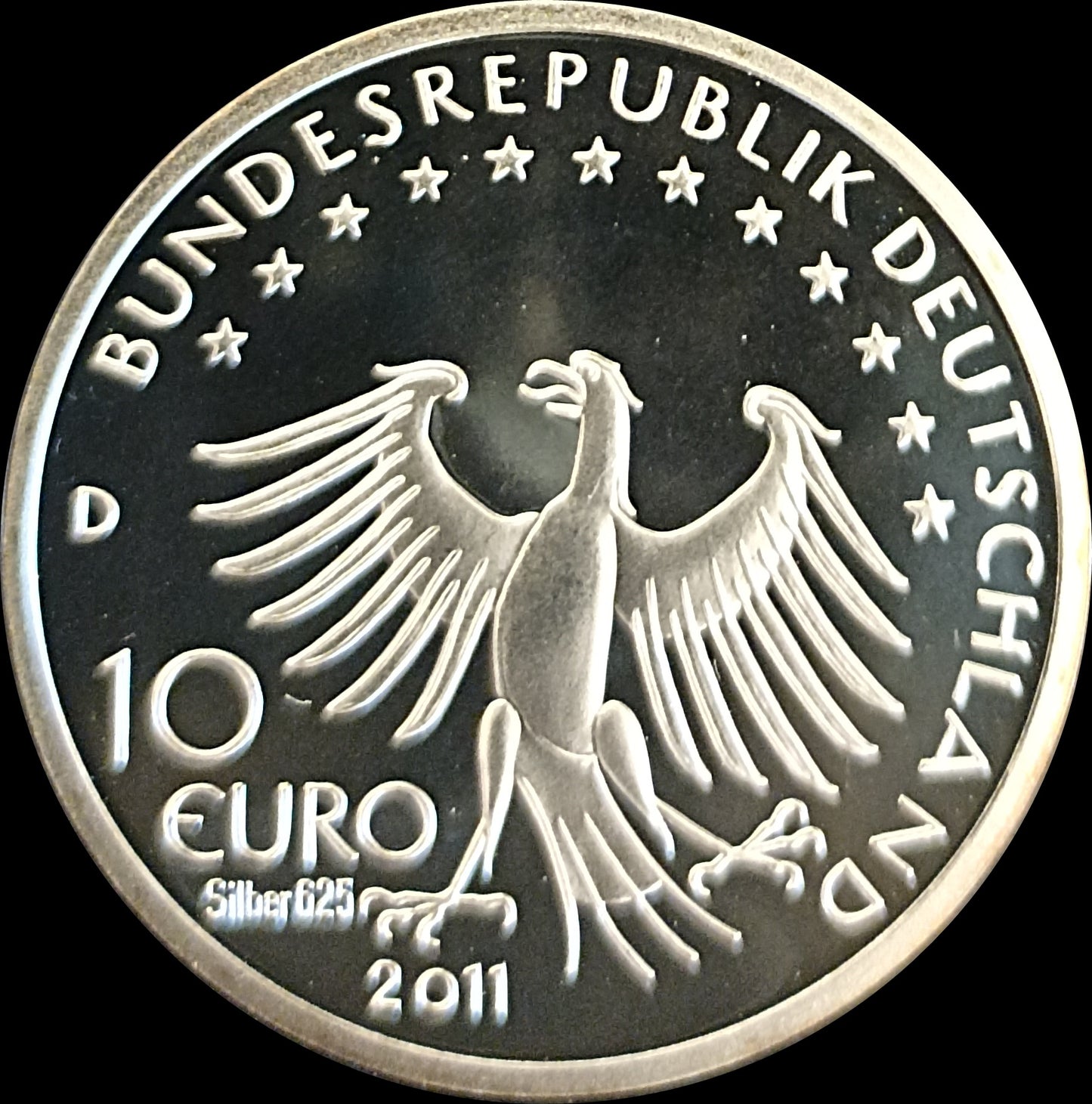 500 JAHRE TILL EULENSPIEGEL , Serie 10 € Silber Gedenkmünzen Deutschland, Spiegelglanz, 2011