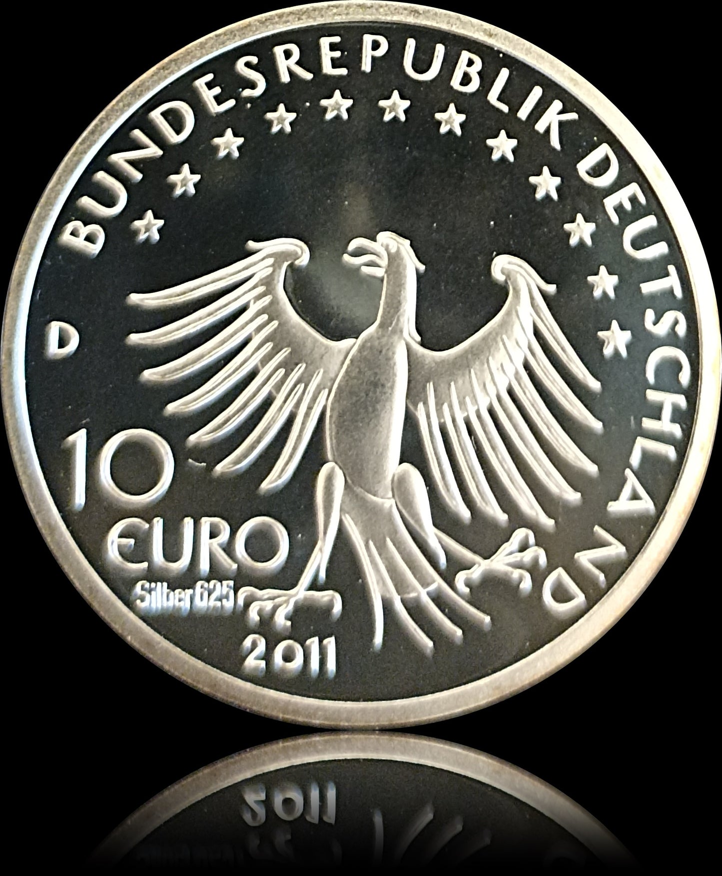 500 JAHRE TILL EULENSPIEGEL , Serie 10 € Silber Gedenkmünzen Deutschland, Spiegelglanz, 2011