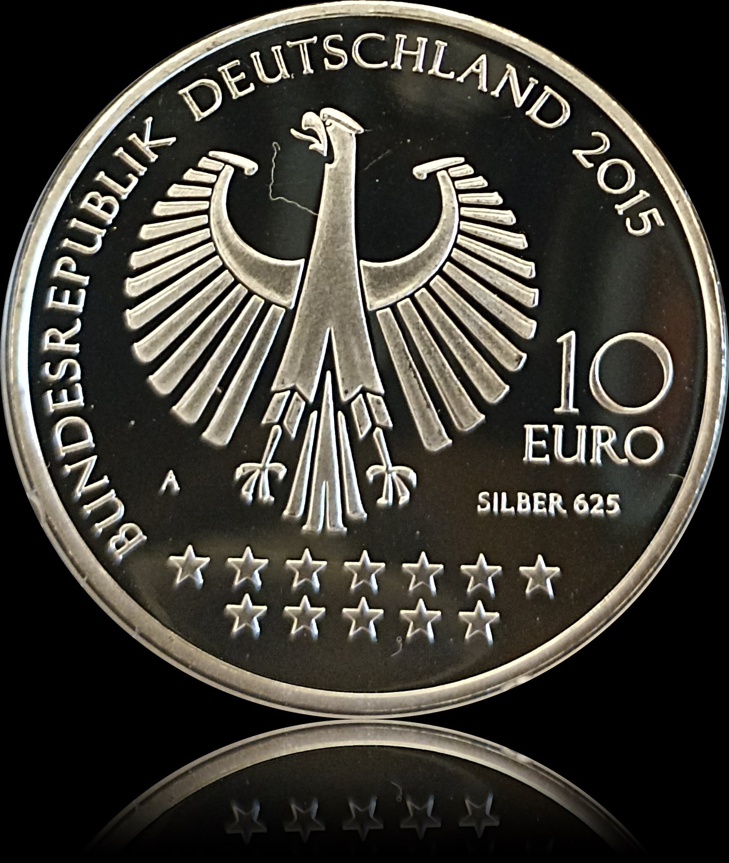 200. GEBURTSTAG OTTO VON BISMARCK, Serie 10 € Silber Gedenkmünzen Deutschland, Spiegelglanz, 2015