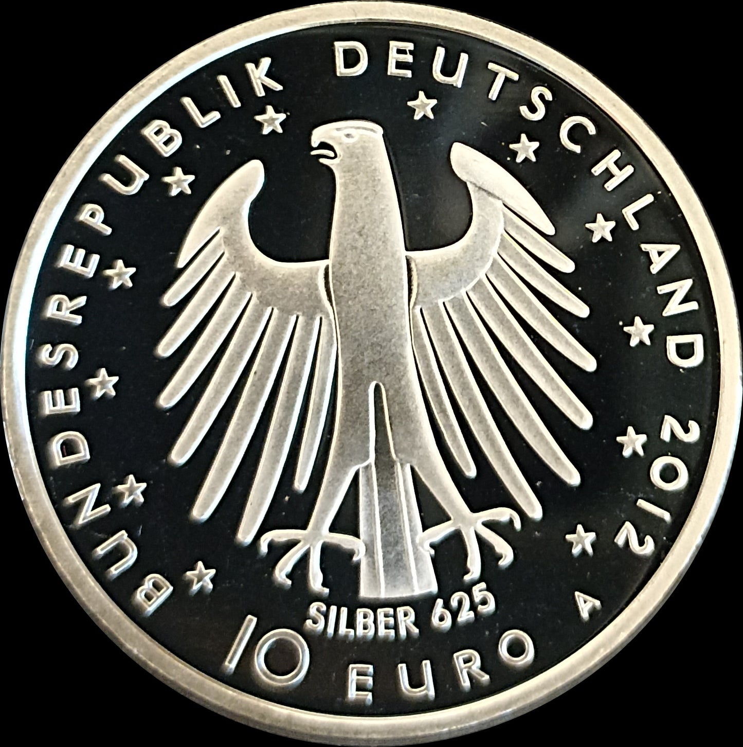 300. GEBUTRSTAG FRIEDRICH II, Serie 10 € Silber Gedenkmünzen Deutschland, Spiegelglanz, 2011