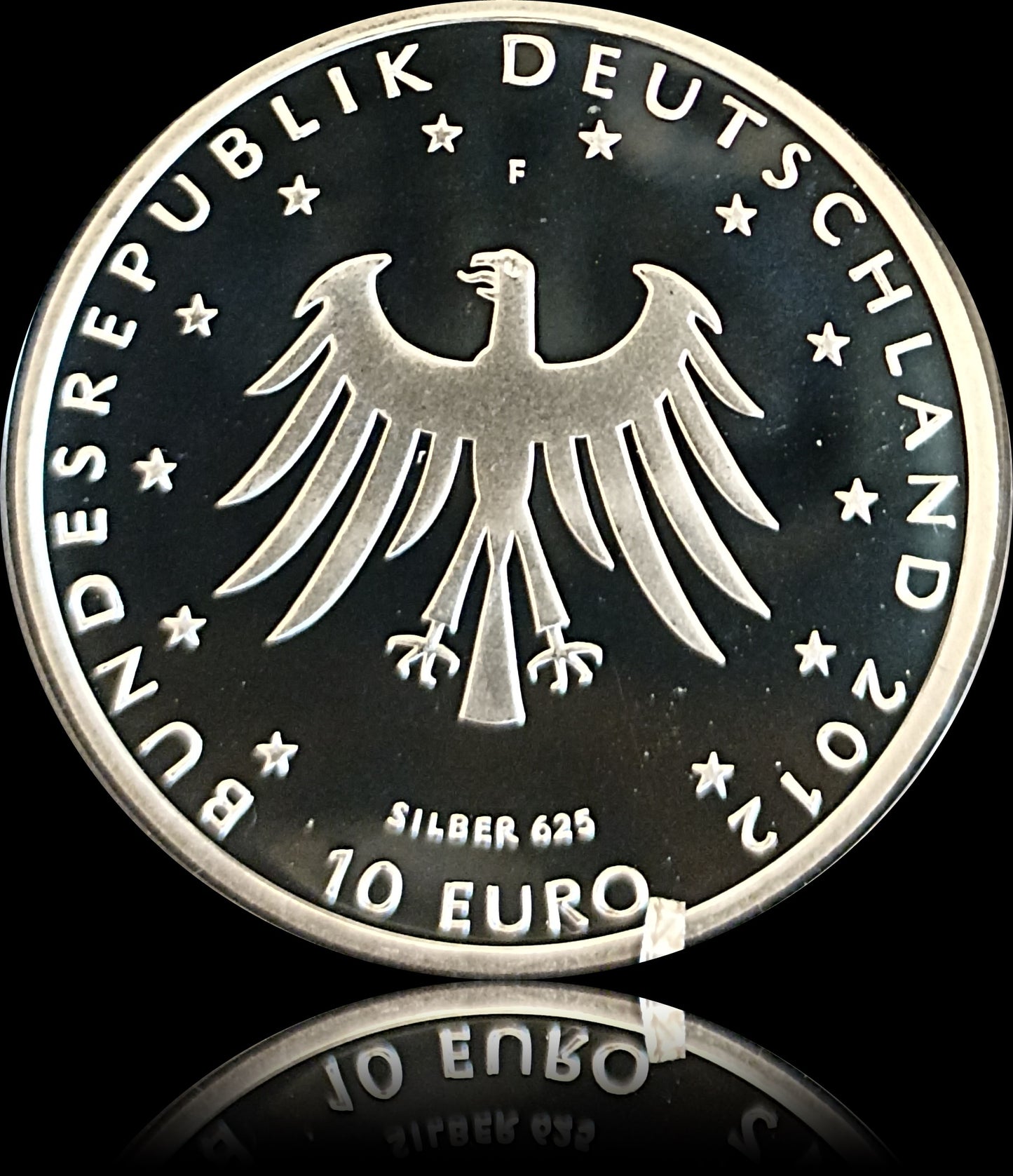 300. GEBUTRSTAG FRIEDRICH II, Serie 10 € Silber Gedenkmünzen Deutschland, Spiegelglanz, 2011