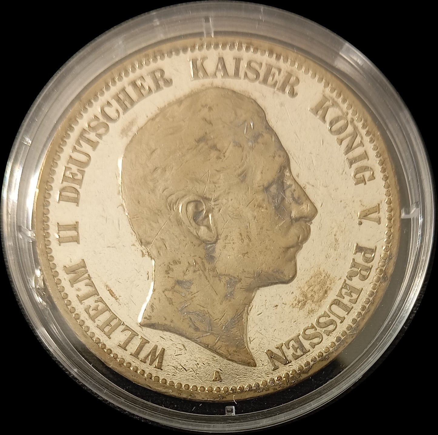 5 Mark Preußen 1894 A Silber, Kaiser Wilhelm II. Deutsches Kaiserreich, Jaeger-Nr. 104