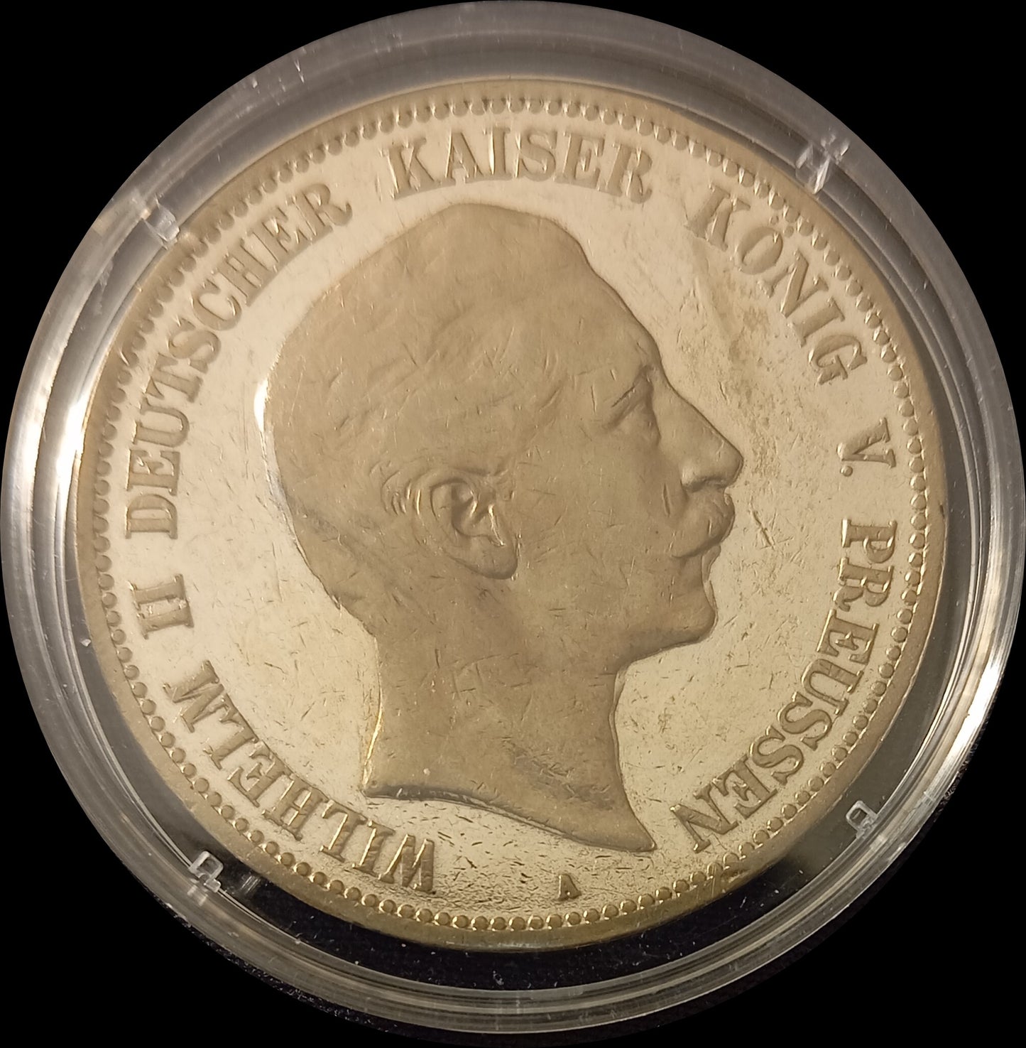 5 Mark Preußen 1898 A Silber, Kaiser Wilhelm II. Deutsches Kaiserreich, Jaeger-Nr. 104