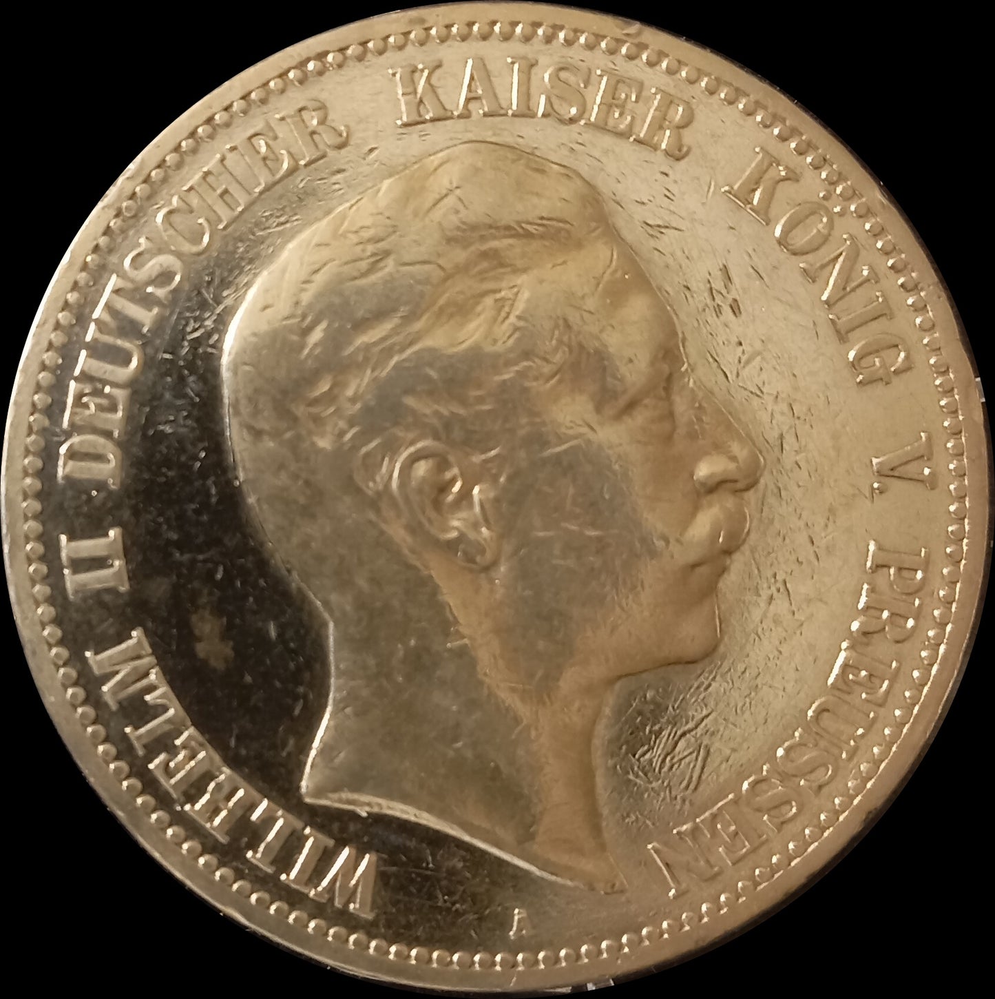 5 Mark Preußen 1902 A Silber, Kaiser Wilhelm II. Deutsches Kaiserreich, Jaeger-Nr. 104