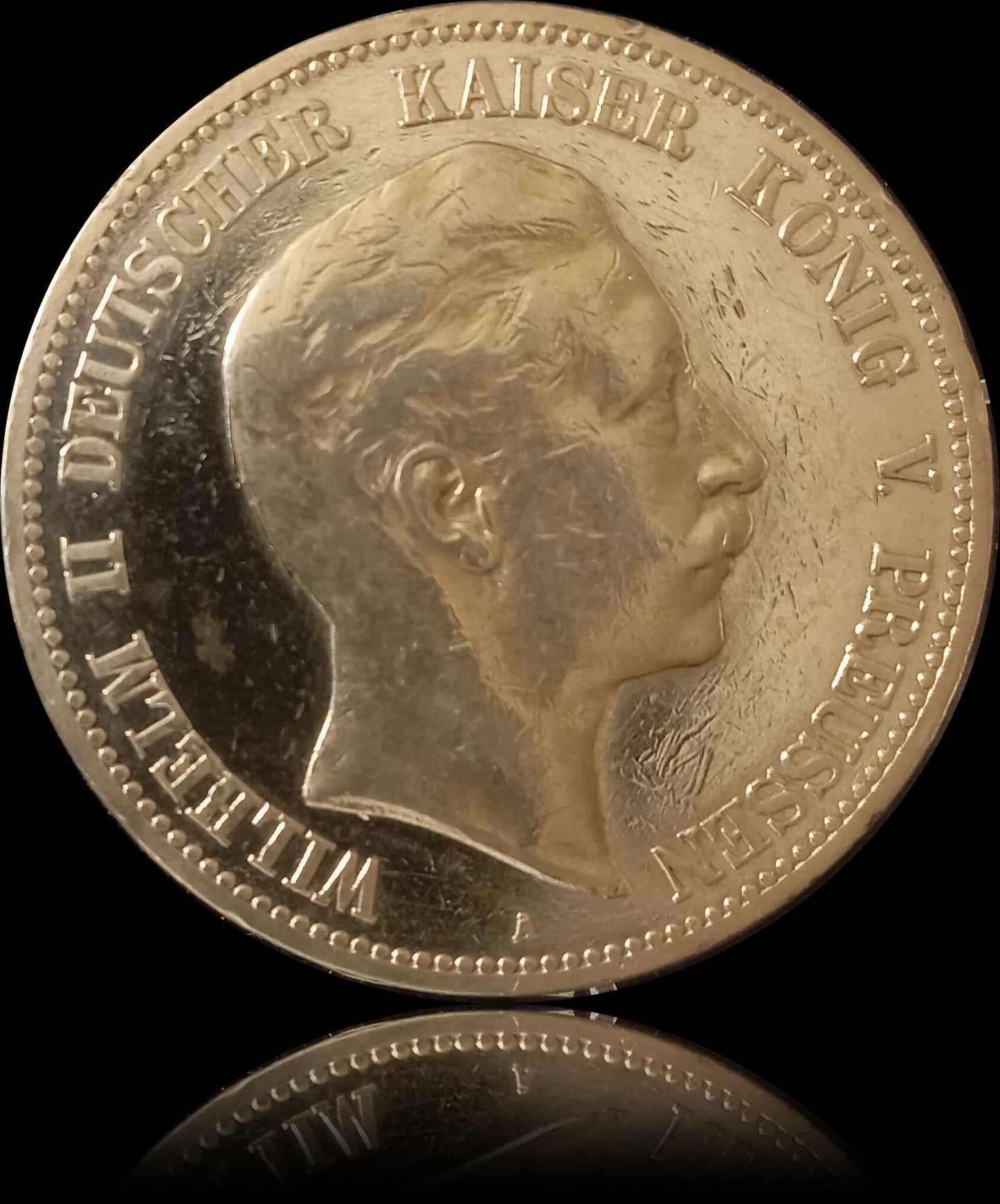 5 Mark Preußen 1902 A Silber, Kaiser Wilhelm II. Deutsches Kaiserreich, Jaeger-Nr. 104