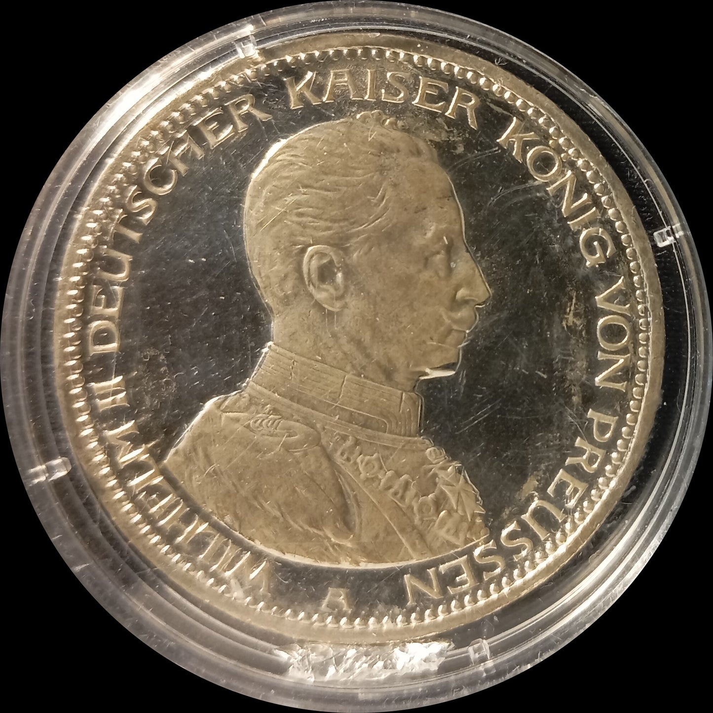 5 Mark Preußen 1913 A Silber, Kaiser Wilhelm II. Deutsches Kaiserreich, Jaeger-Nr. 114