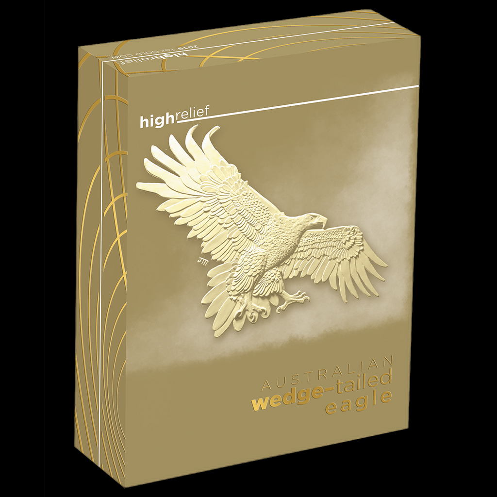 Wedge Tailed Eagle 2018, Serie 1 oz Gold Wedge Tailed Eagle Proof 100$, 2018