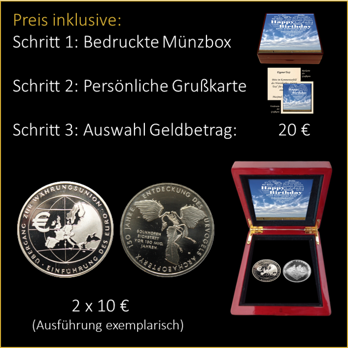 Geburtstag - Himmel - Zukunft - 20 €