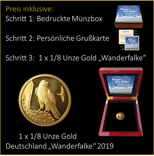 Geburtstag - Himmel - Zukunft - 20 € Gold