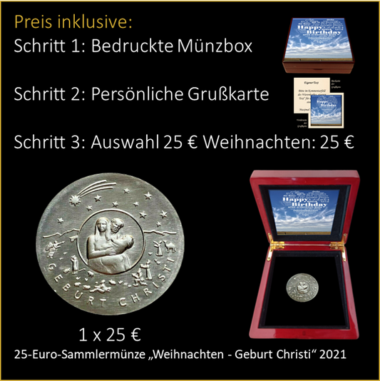 Geburtstag - Himmel - Zukunft - 25 € Weihnachten