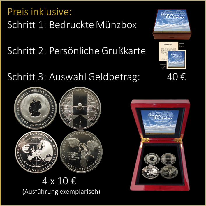 Geburtstag - Himmel - Marc Twain - 40 €