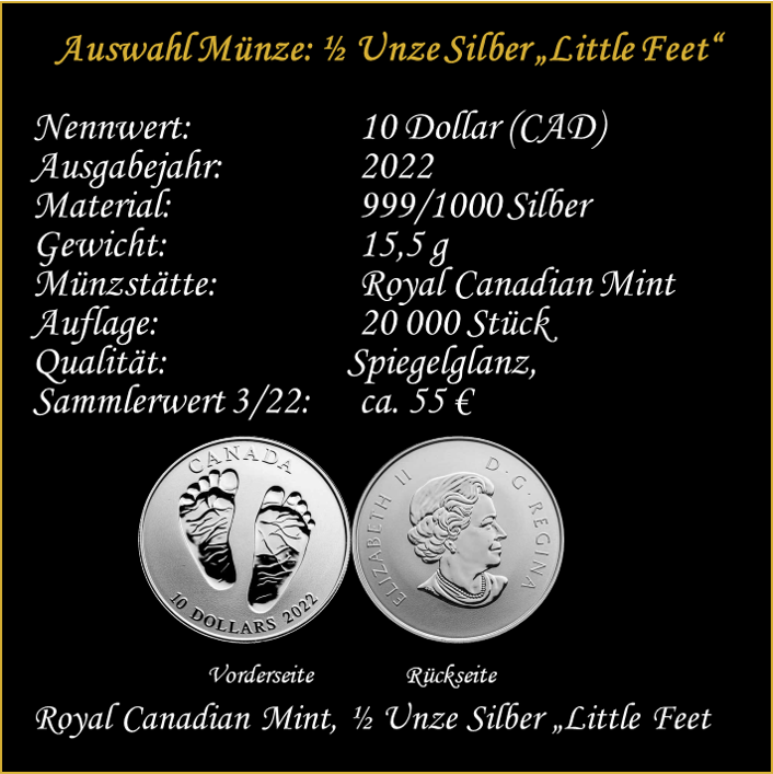 Birth - Nest - Custom Text - 1/2 ounce silver "Little Feet"