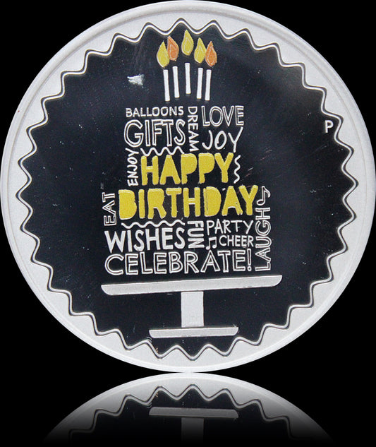 Happy Birthday, 1 oz Silver Proof, 2022