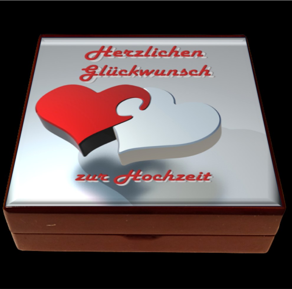 Hochzeit - Herzen -  Marc Twain - 20 €