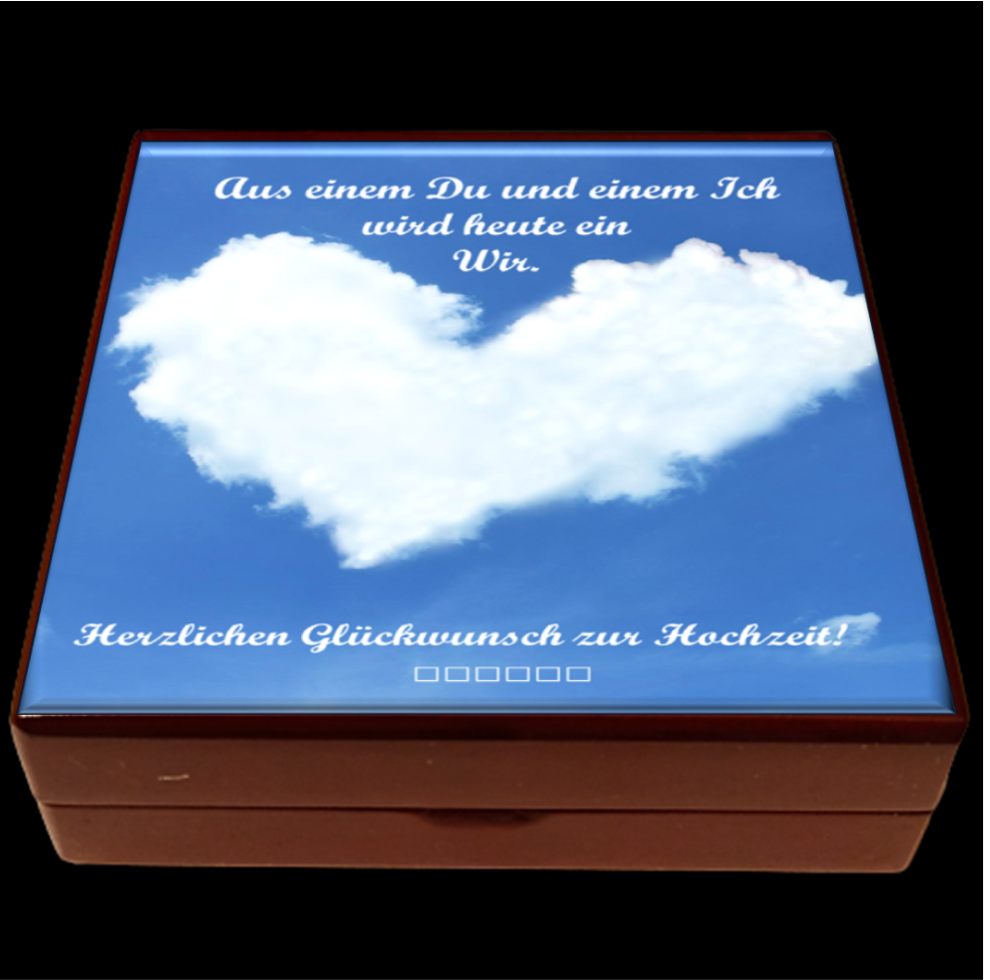 Hochzeit - Himmel - Eigener Text - 40 €