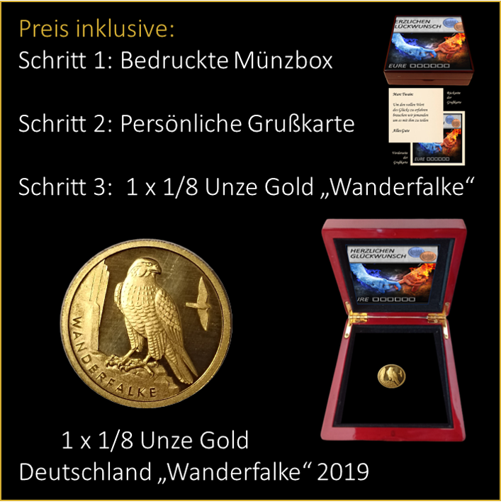 Hochzeit - Feuer&Flamme - Glückstag - 20 € Gold