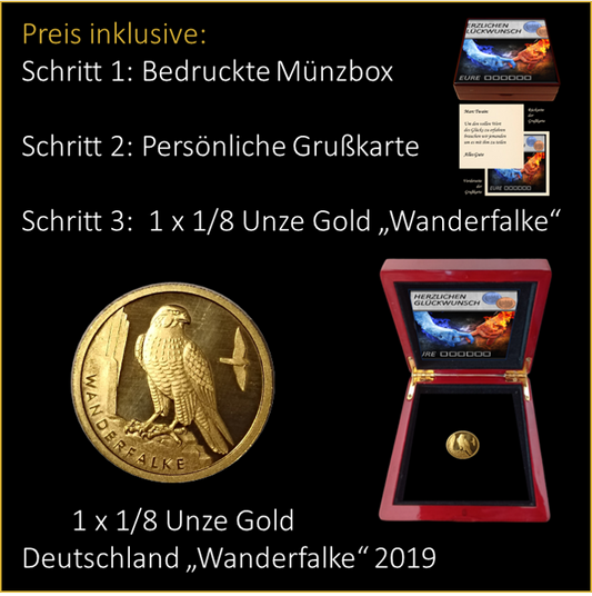 Hochzeit - Feuer&Flamme - Glückstag - 20 € Gold