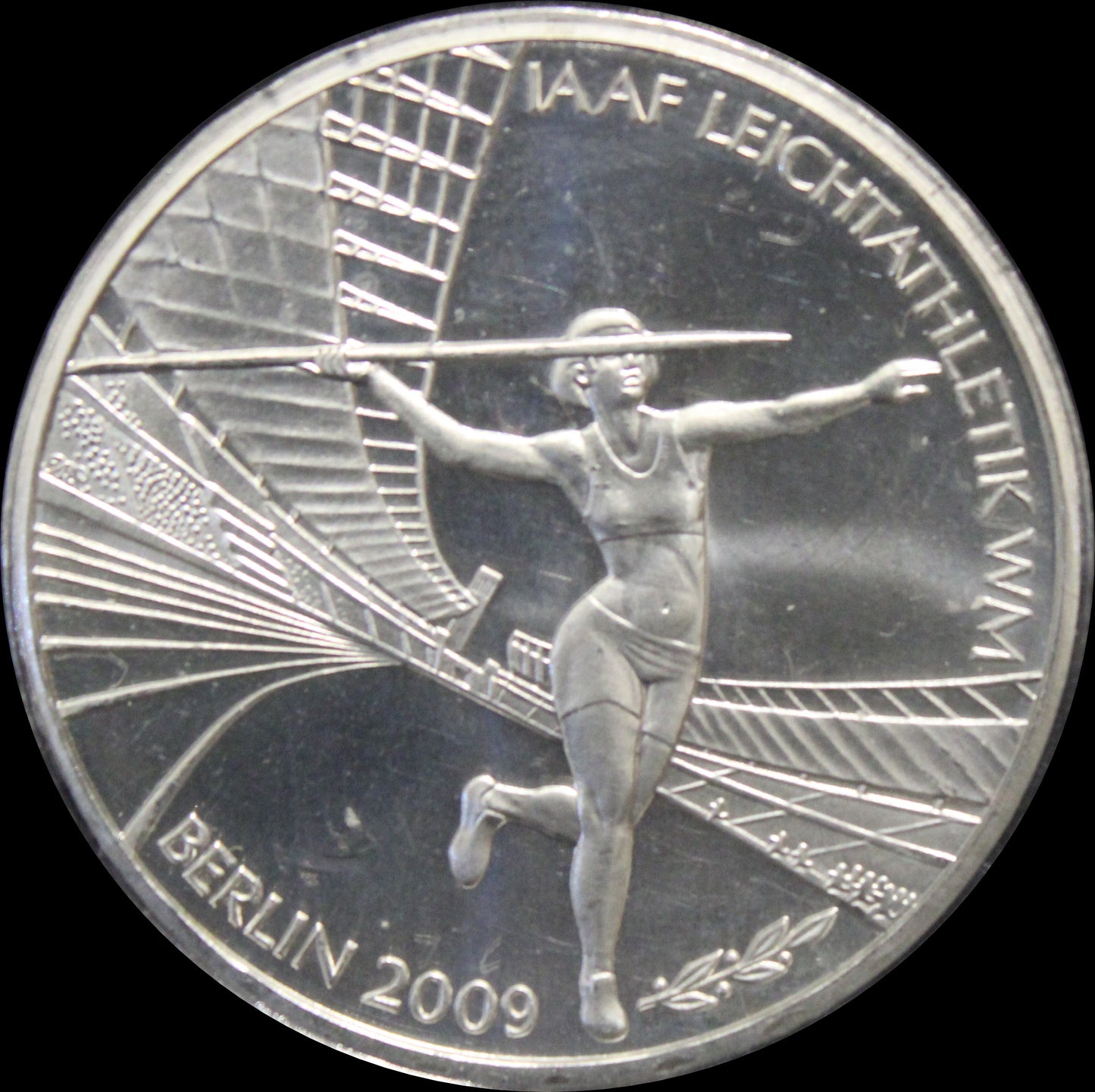 FIS ALPINE SKI WM 2011 GARMISCH-PARTENKIRCHEN, Serie 10 € Silber Gedenkmünzen Deutschland, Stempelglanz, 2010